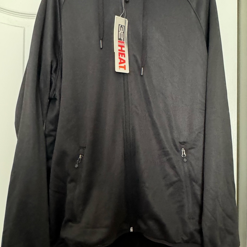 Black zip up sweatshirt
